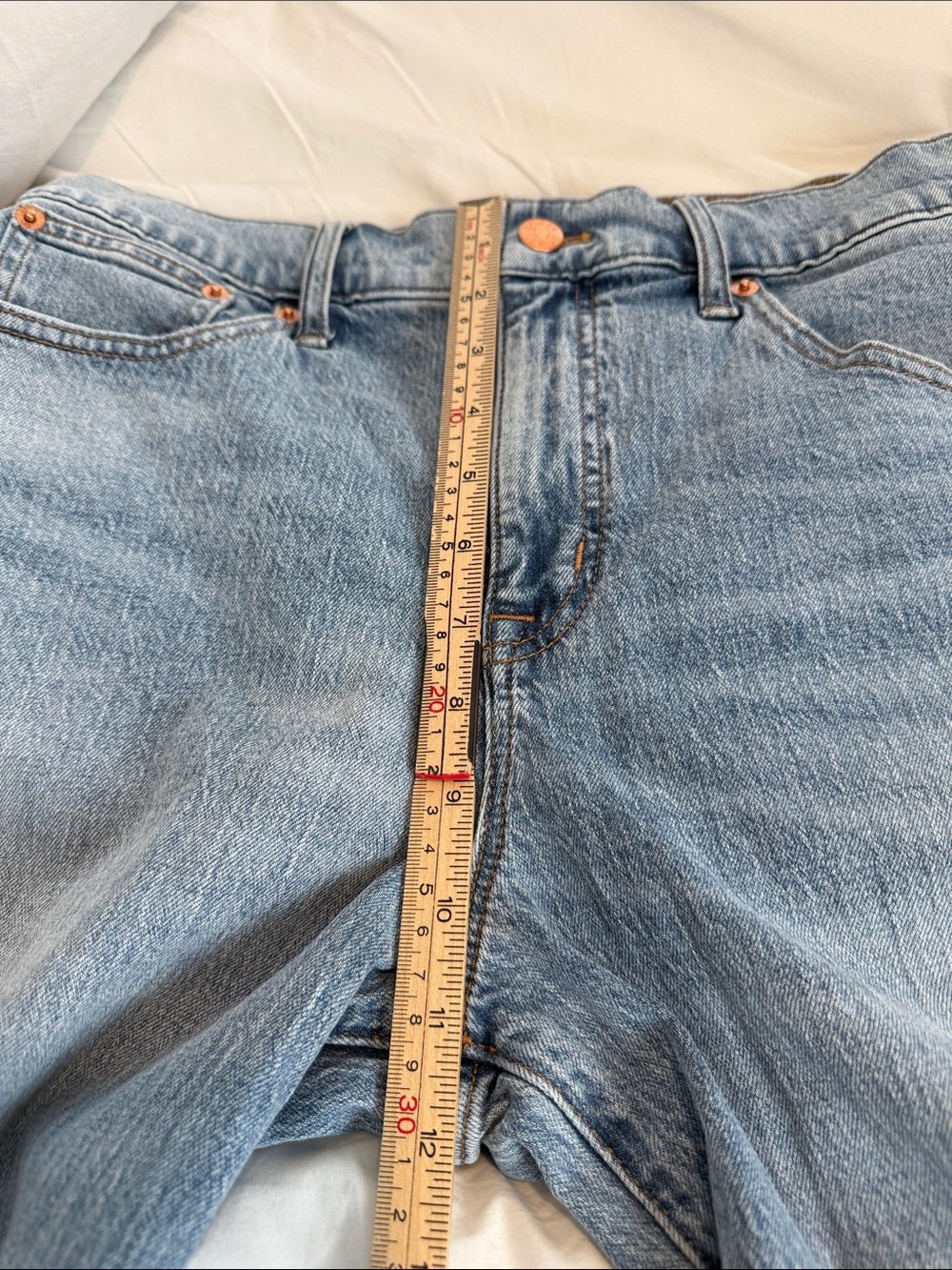J. Crew Wide-leg Cropped Jean Frayed Hem Size 29 Cotton - Picture 9 of 10